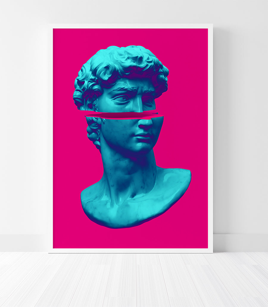 Tableau David Futuriste