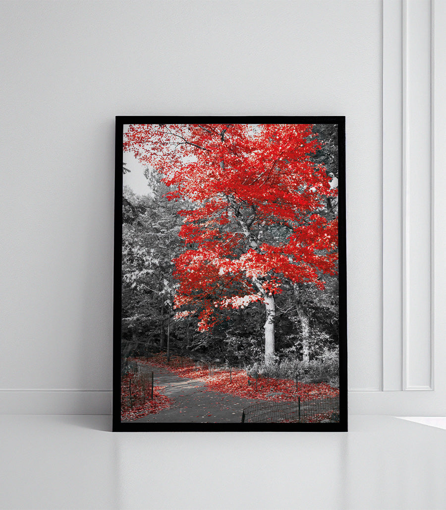 Tableau Nature Automnale Éclatante