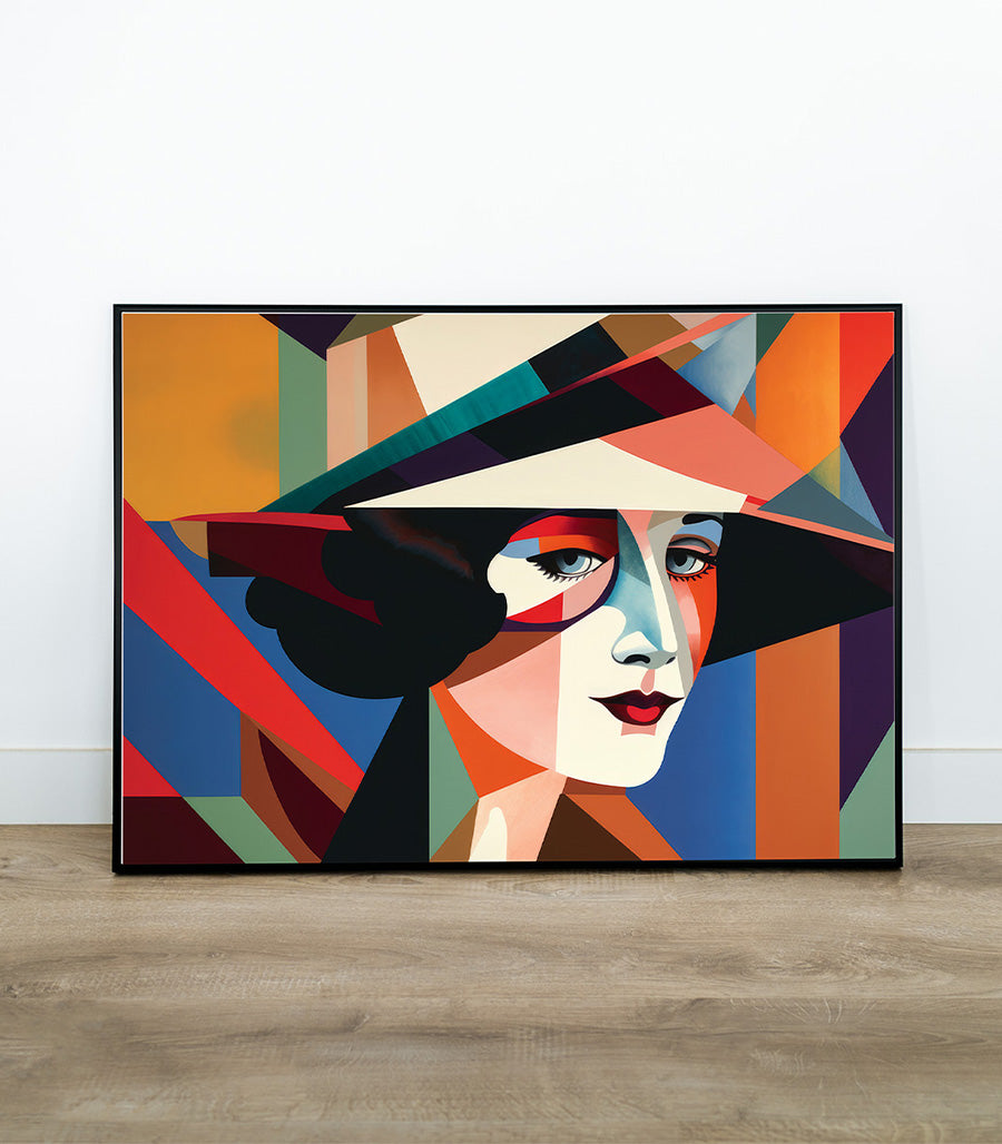 Tableau décoratif cubisme contemporain