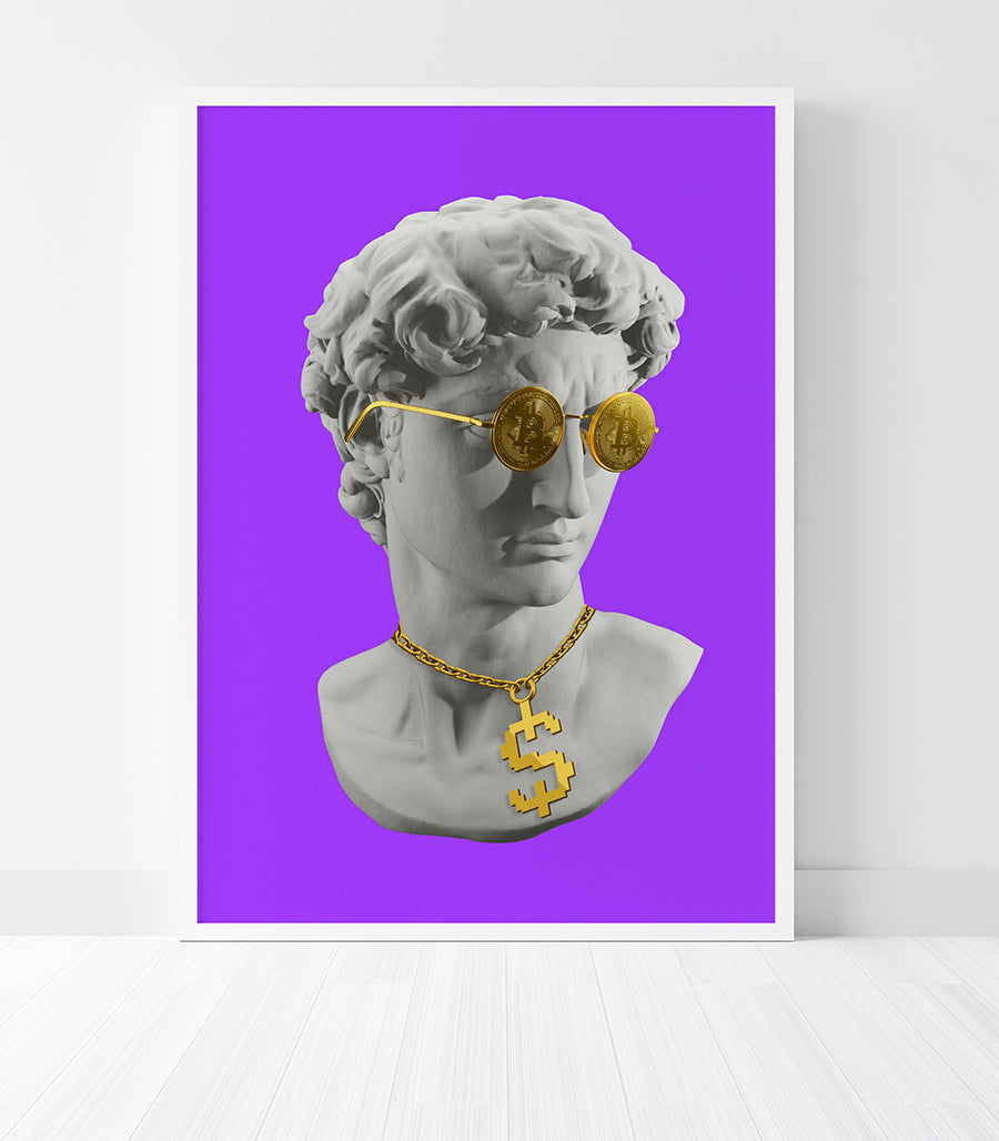 Tableau Luxe et Crypto Style