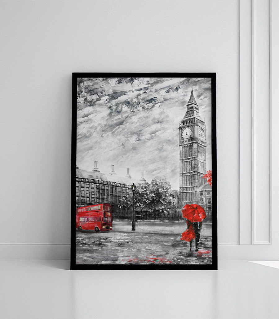 Tableau Décoratif Londres Romantique