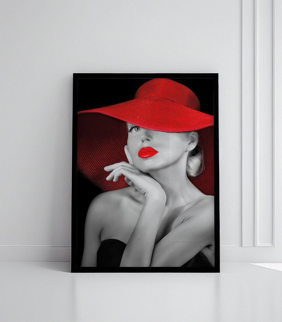 Tableau Élégance en Rouge