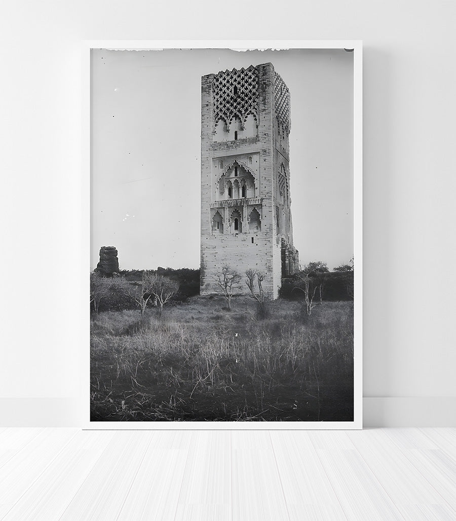 Tableau décoratif 'La Tour Oubliée - Vestige du Temps