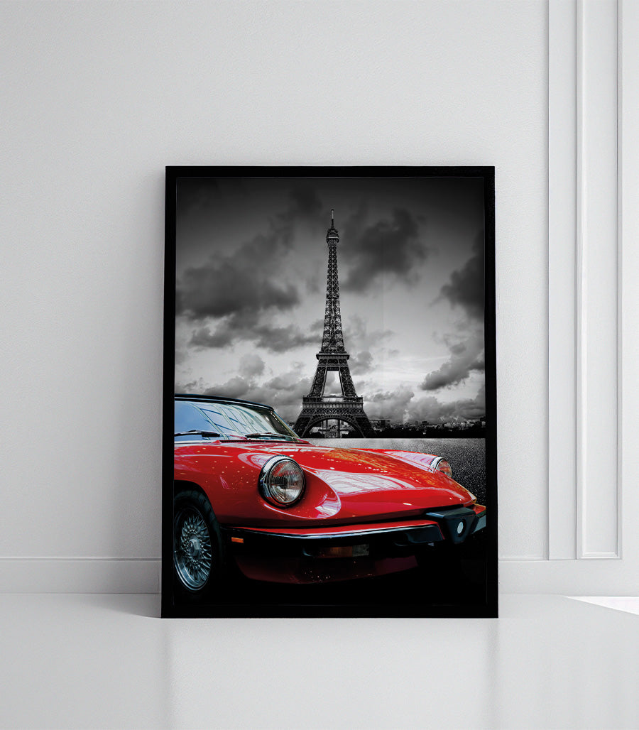 Tableau Voiture Vintage à Paris