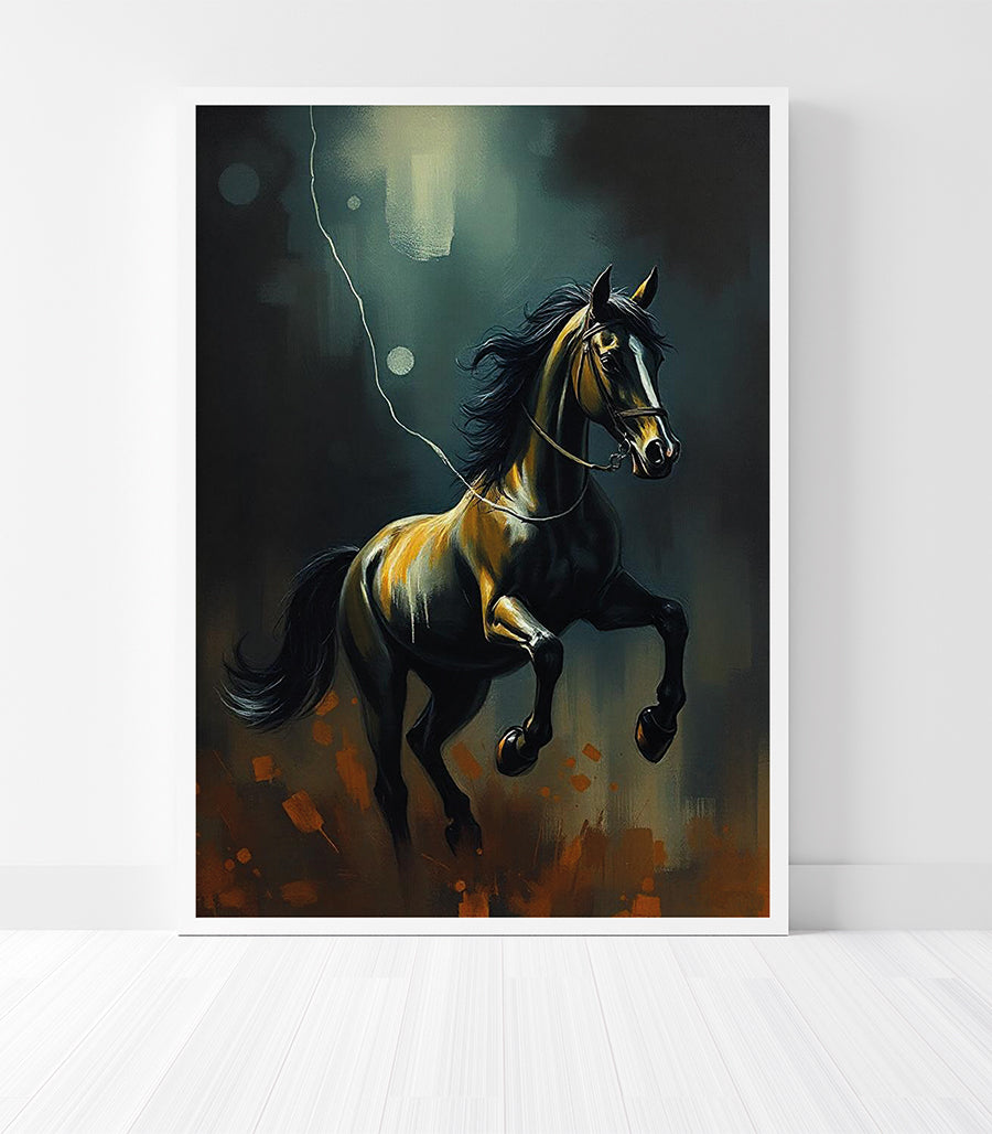 Tableau Décoratif  Course à travers l'Orage