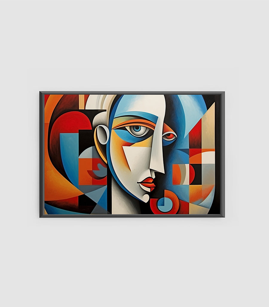 Tableau décoratif cubisme chic moderne