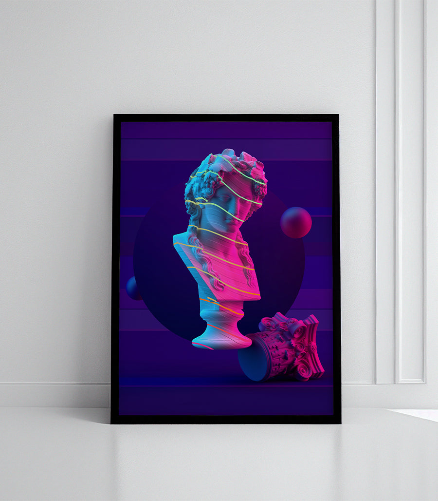 Tableau Éclats de Néon Classique