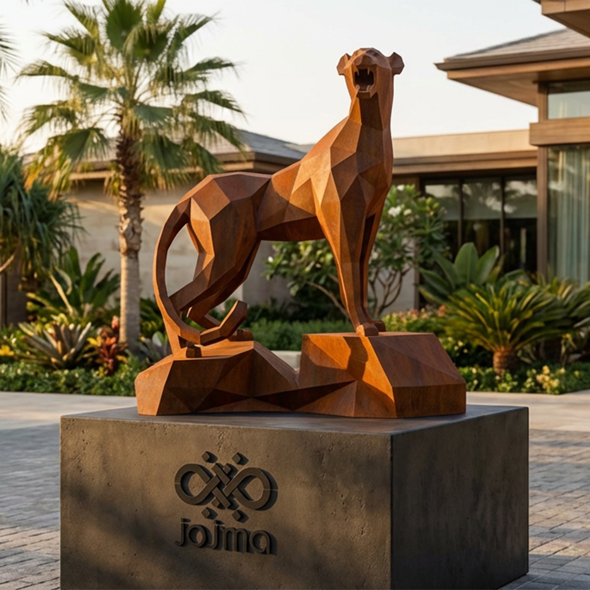 Grande Sculpture guépard