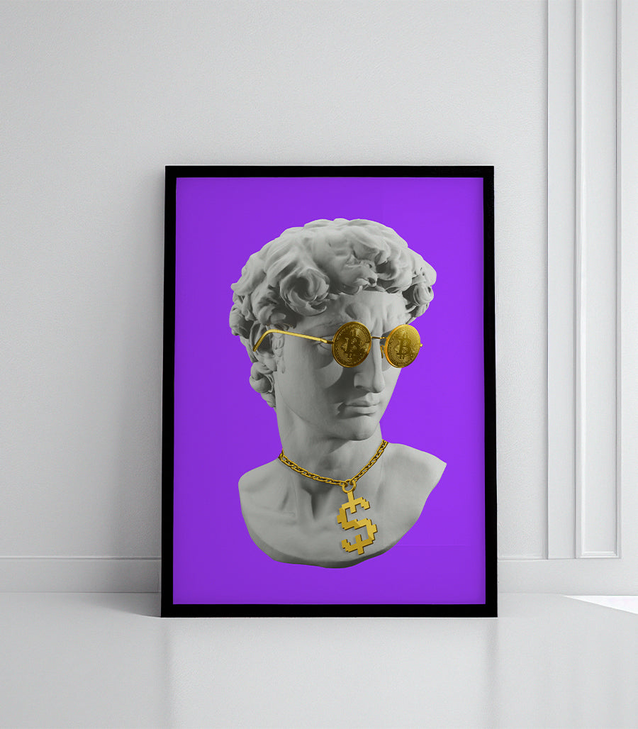 Tableau Luxe et Crypto Style