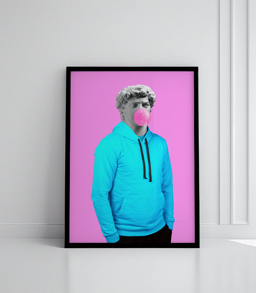 Tableau David Style Pop Art