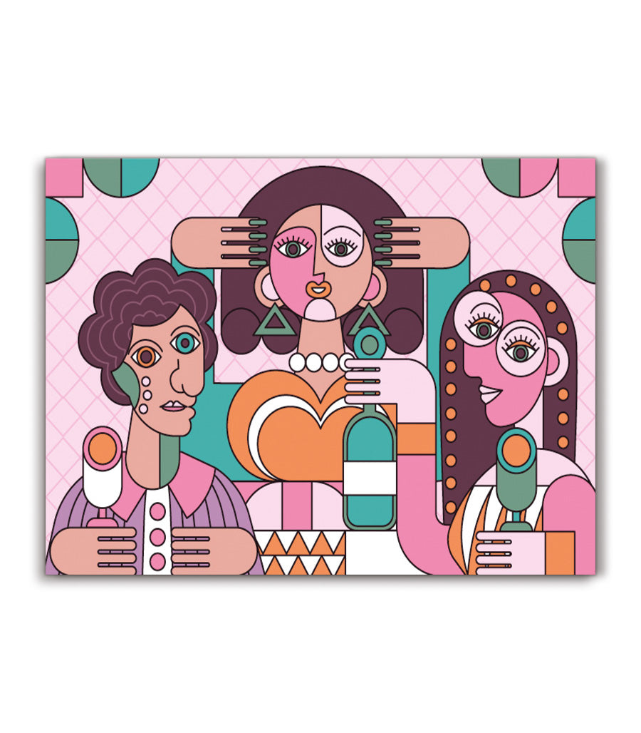 Tableau Artistique Moderne pour Intérieur Design