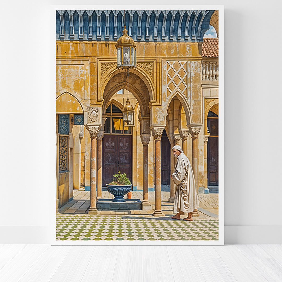 Tableau Décoratif Marocain - Silence au Palais