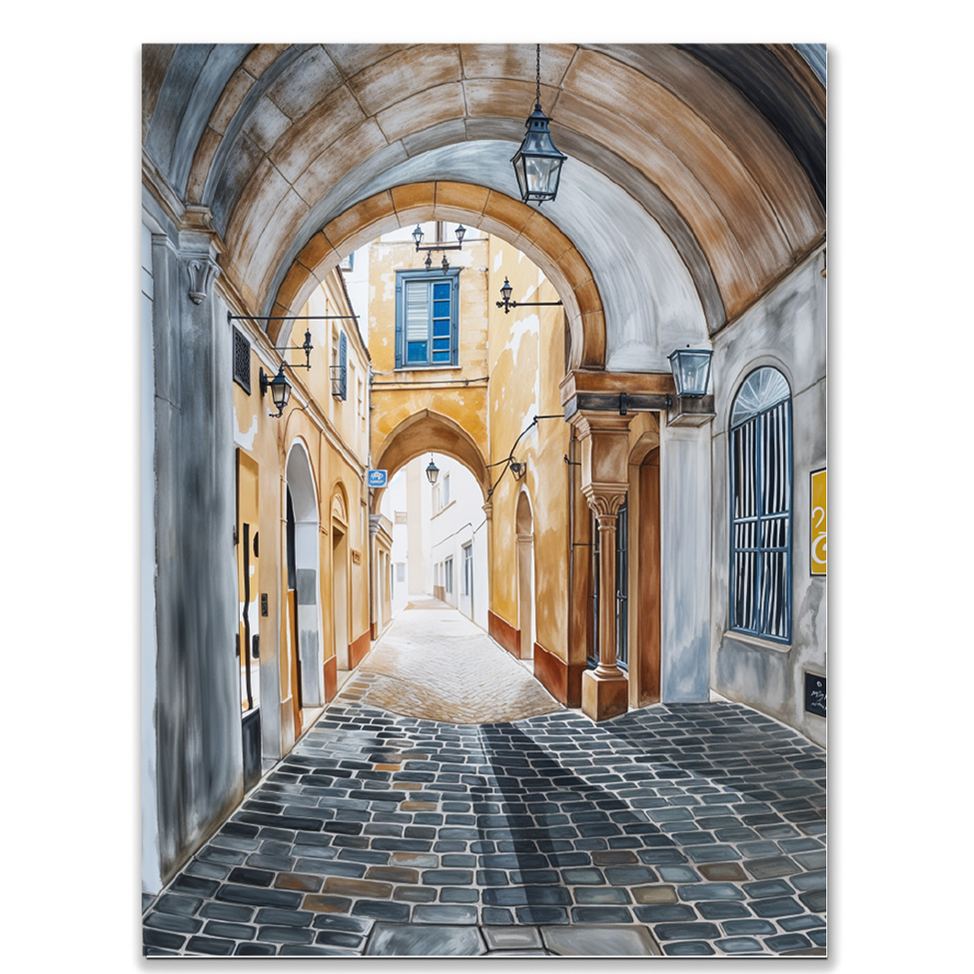 Tableau Décoratif Marocain - Passage des Lumières