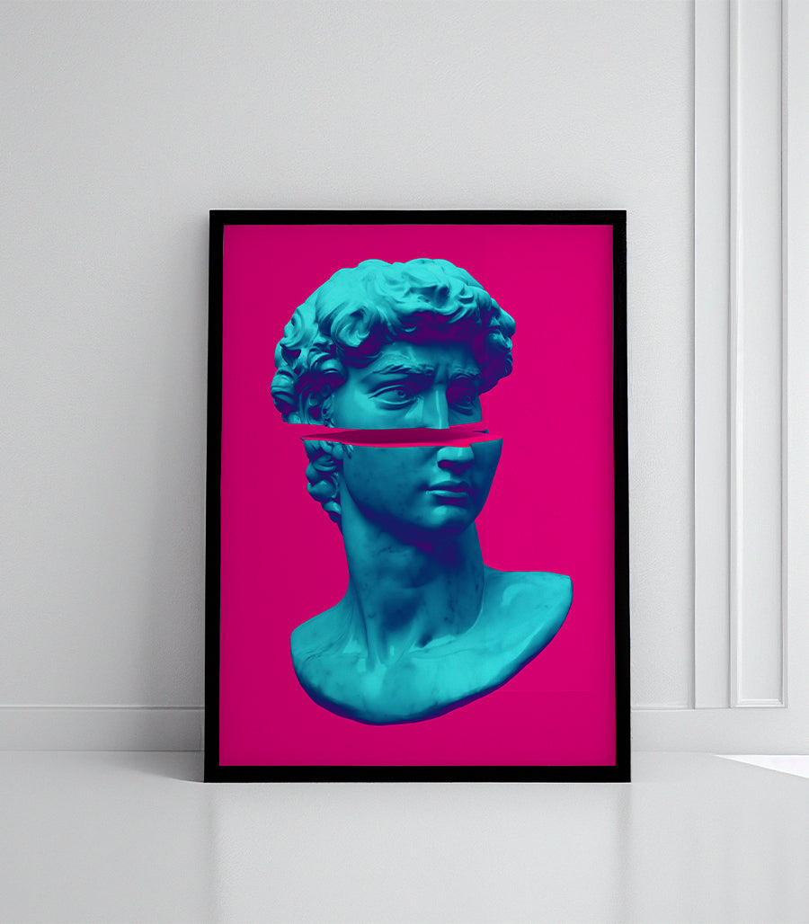 Tableau David Futuriste