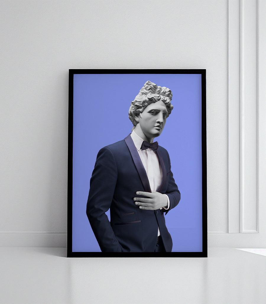 Tableau Élégance Classique en Smoking
