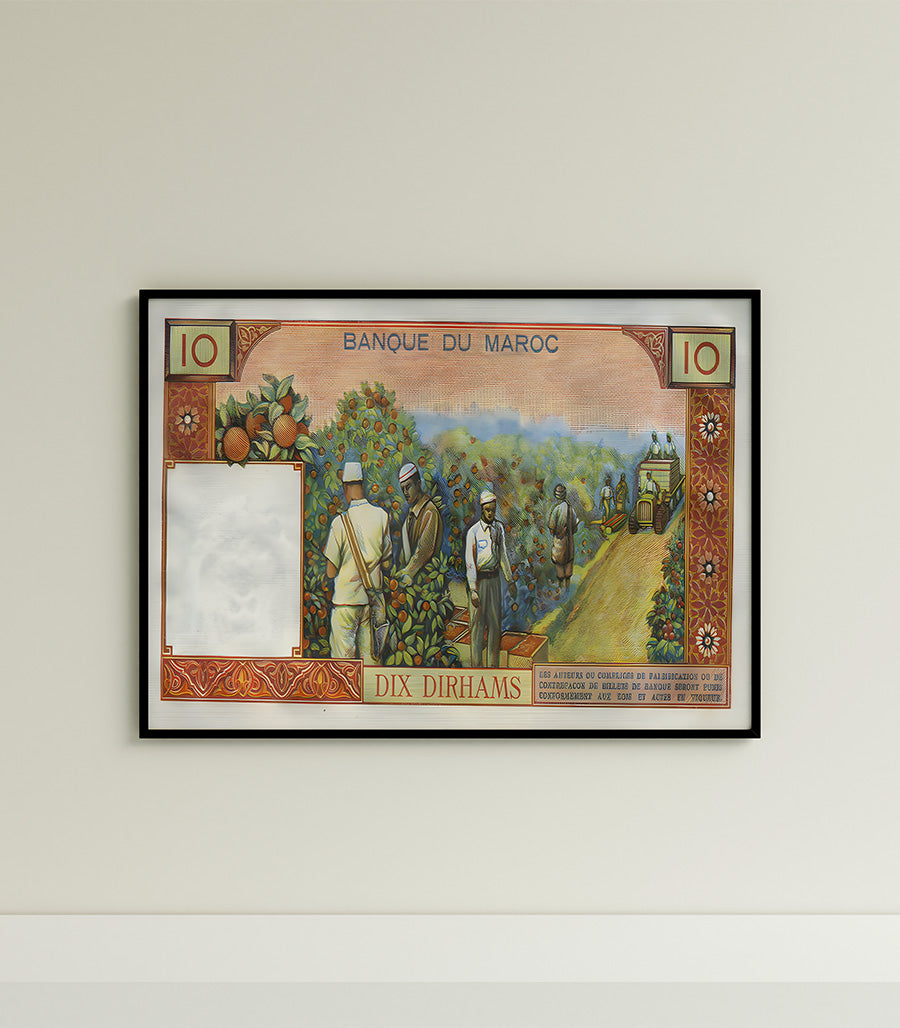 Tableau décoratif Agrumes de Dix Dirhams