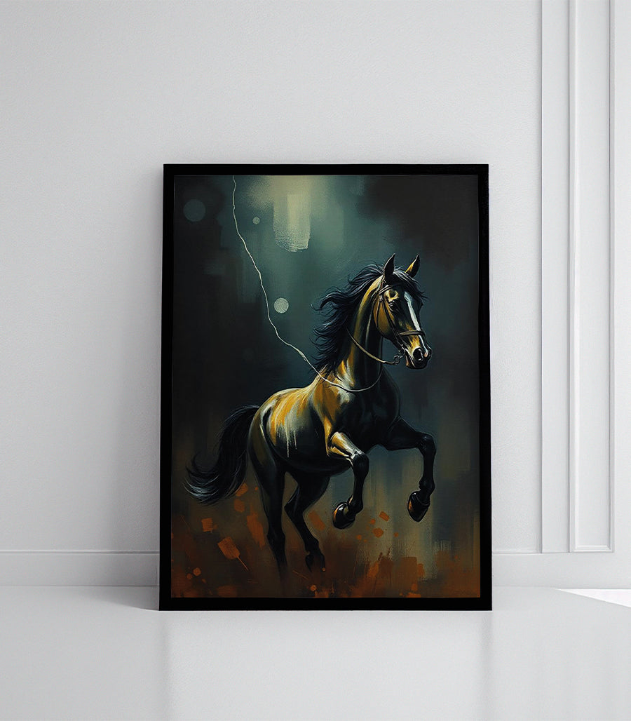 Tableau Décoratif  Course à travers l'Orage