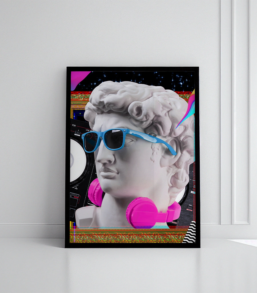 Tableau Moderne David DJ Pop