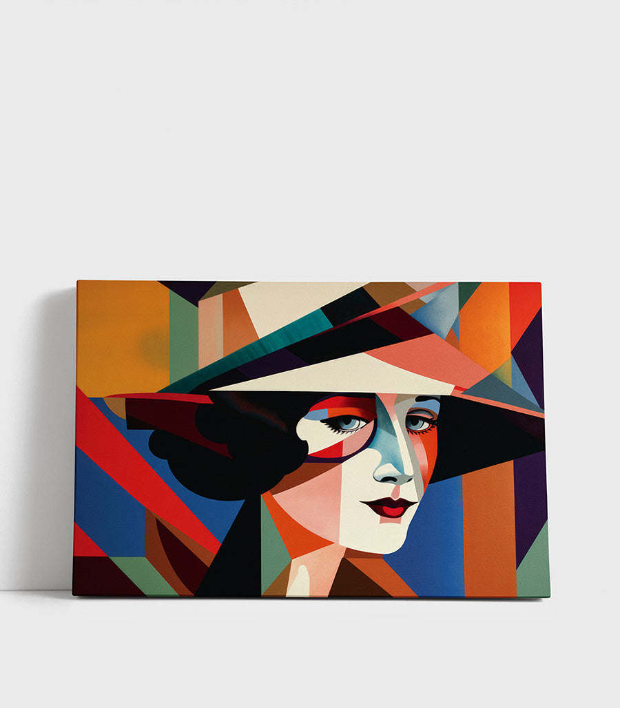 Tableau décoratif cubisme contemporain