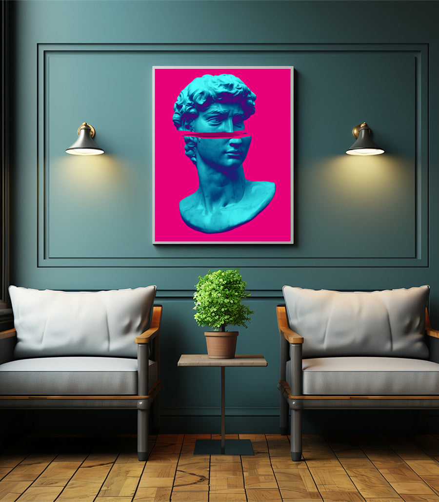 Tableau David Futuriste