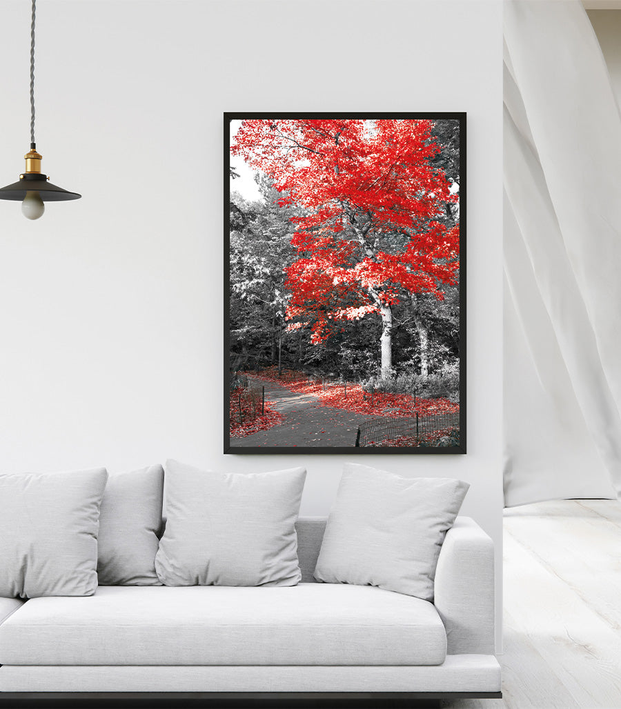 Tableau Nature Automnale Éclatante