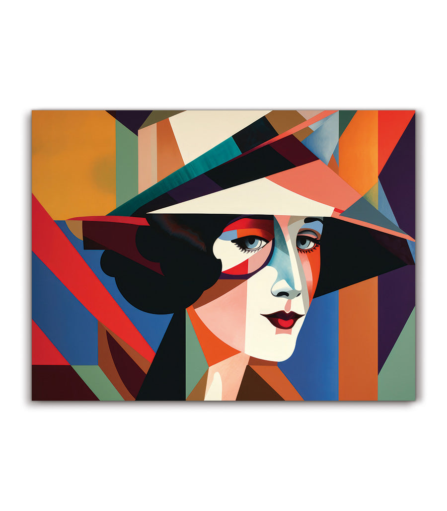 Tableau décoratif cubisme contemporain