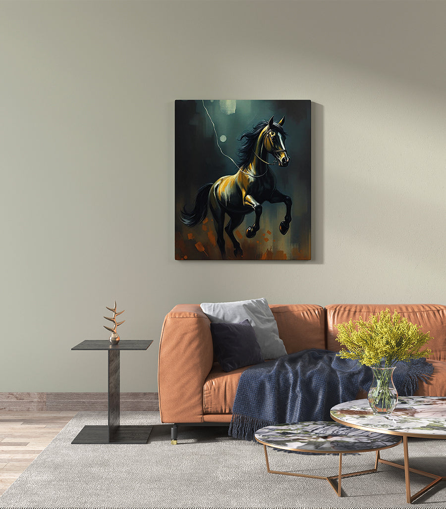 Tableau Décoratif  Course à travers l'Orage