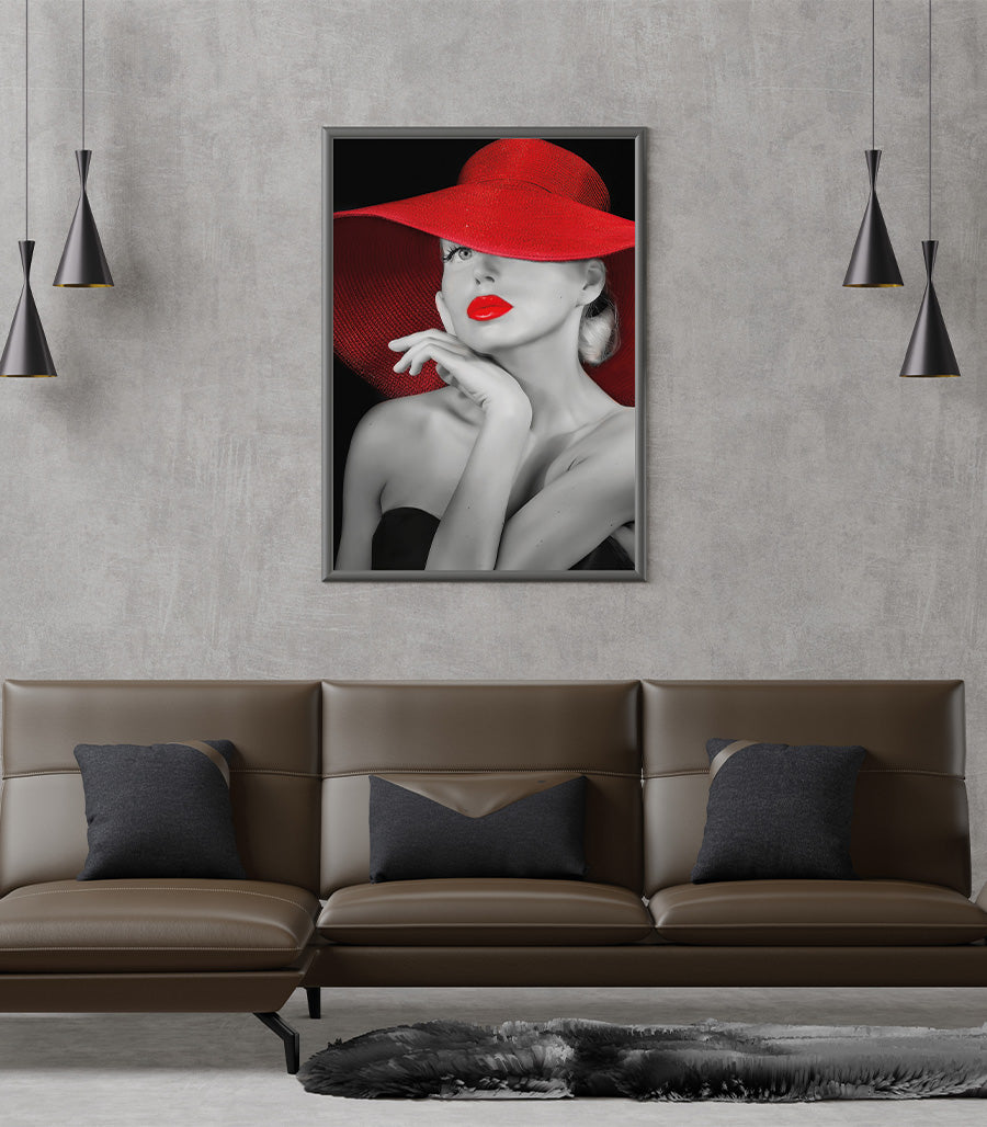 Tableau Élégance en Rouge