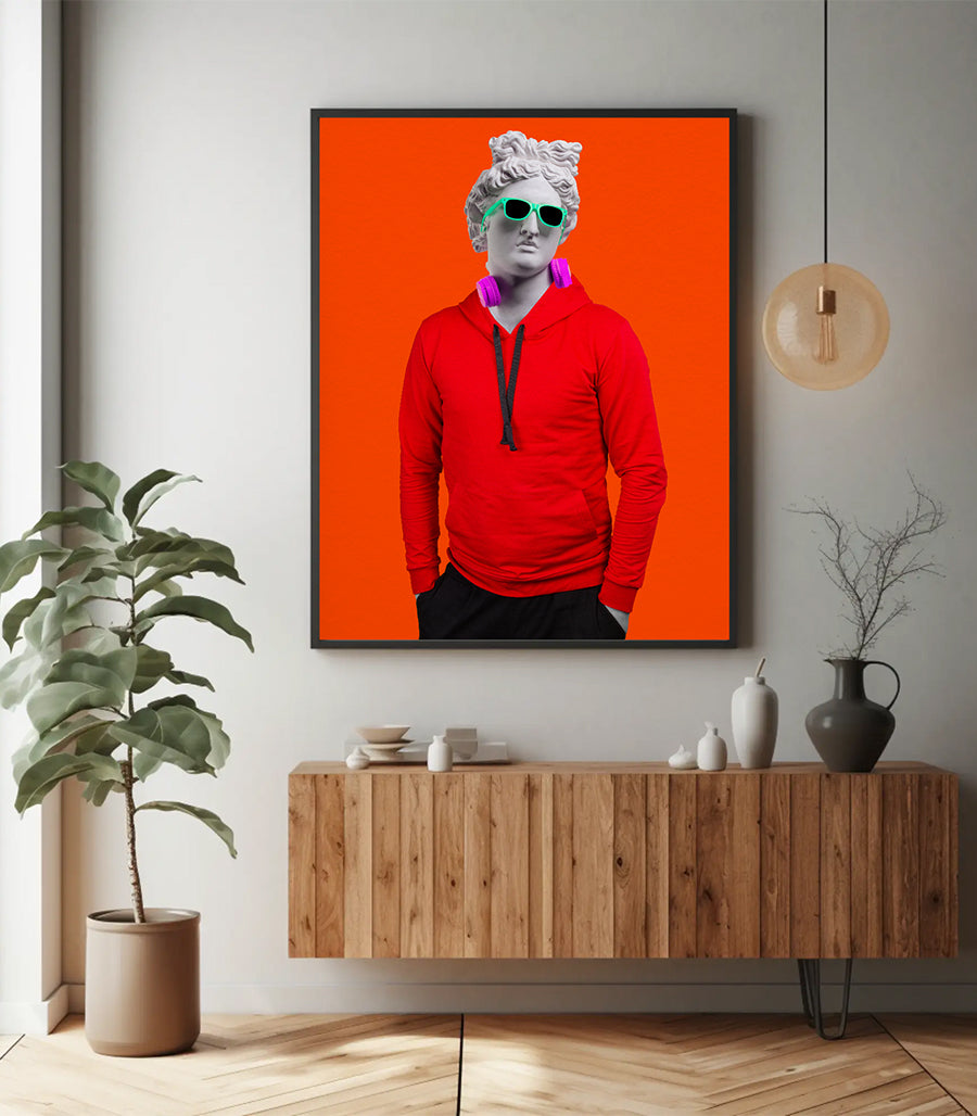 Tableau Style Néoclassique Pop