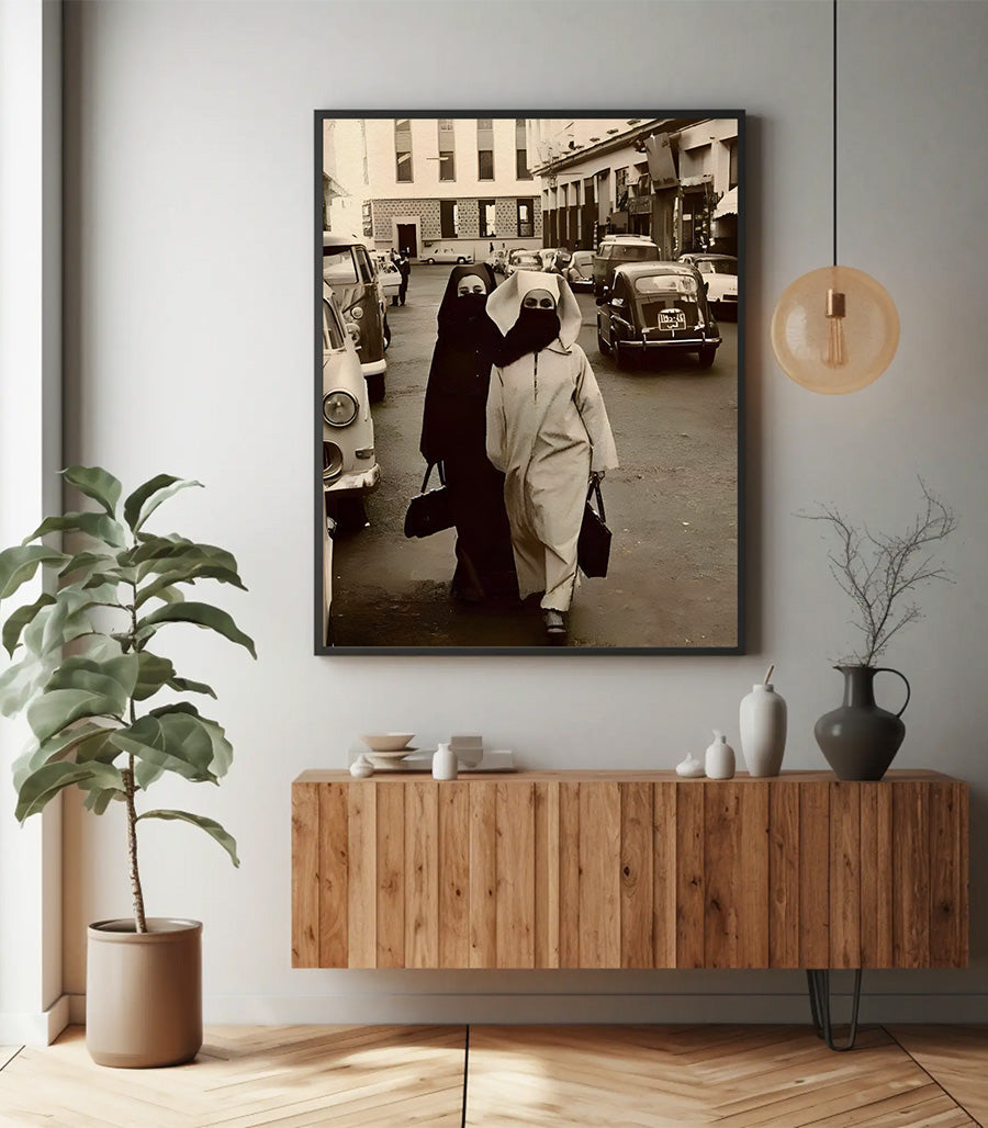 Tableau décoratif 'Échos de la Médina'