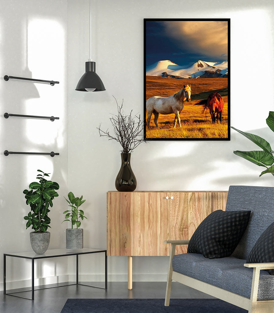 Titre : Tableau Décoratif - Horizon Sauvage