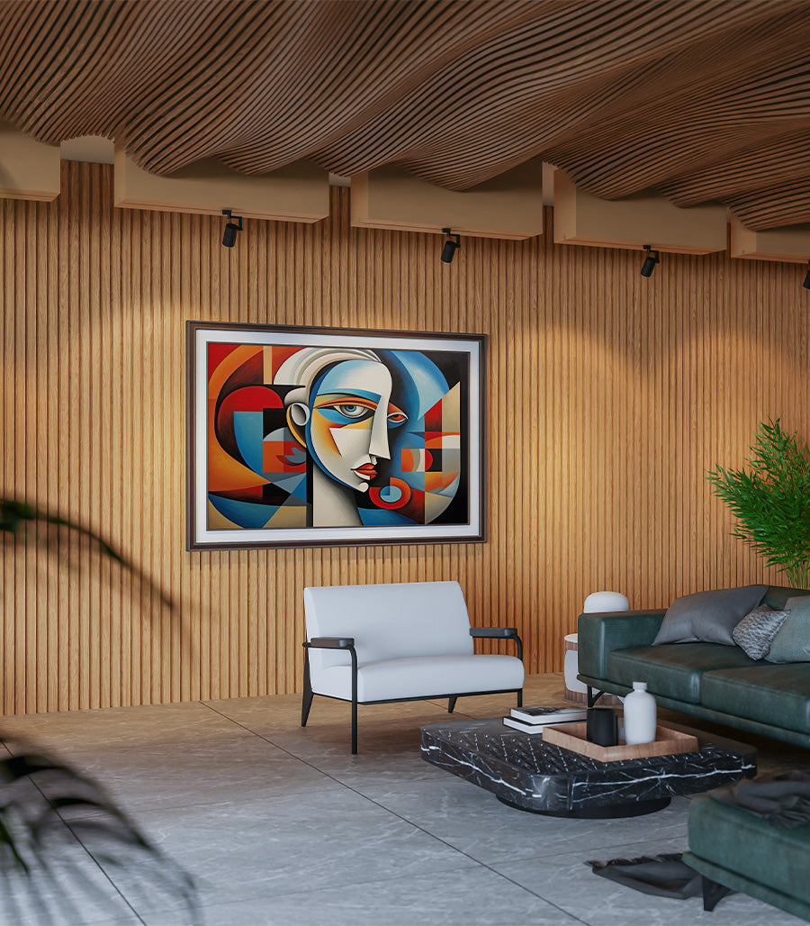 Tableau décoratif cubisme chic moderne