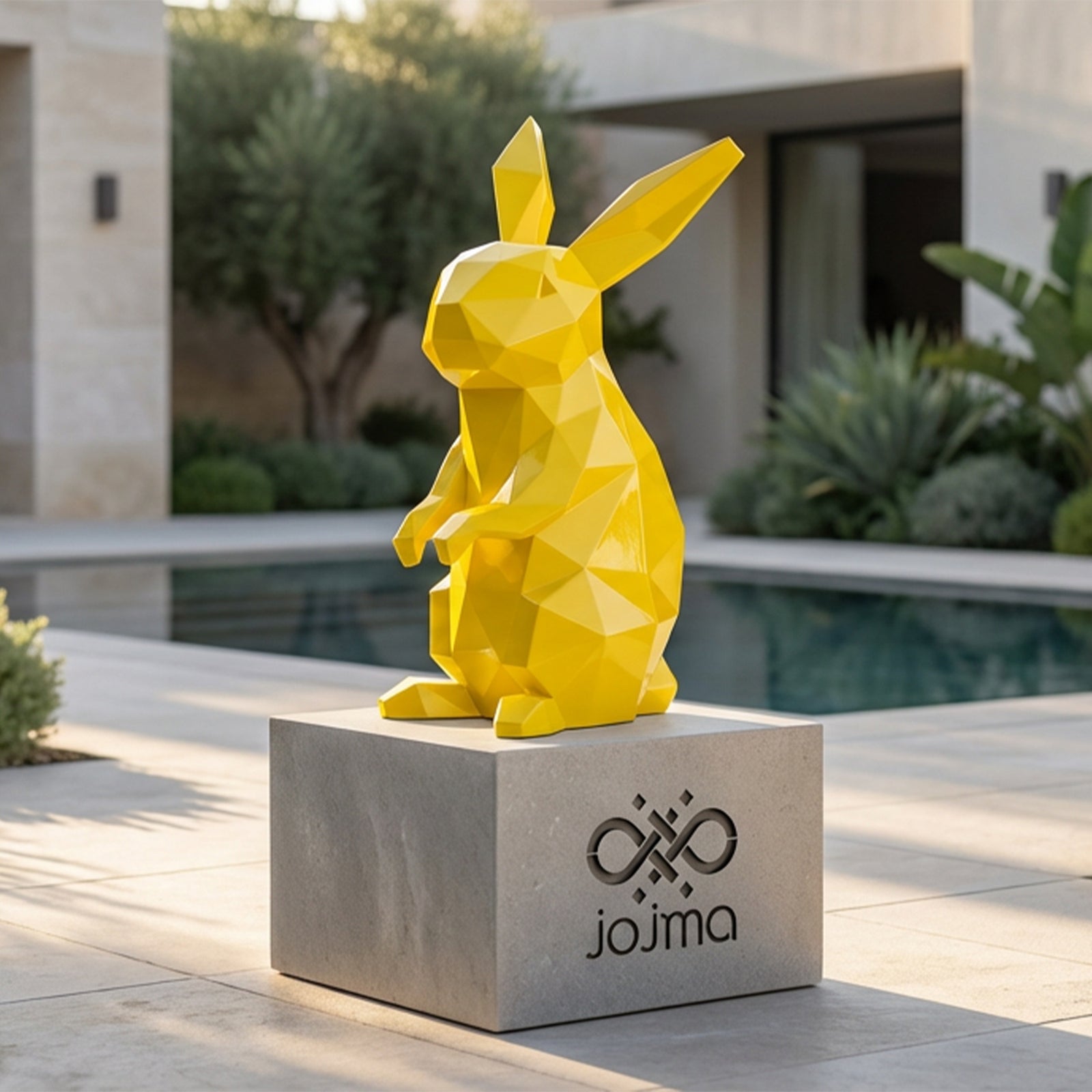 Sculpture lapin en origami
