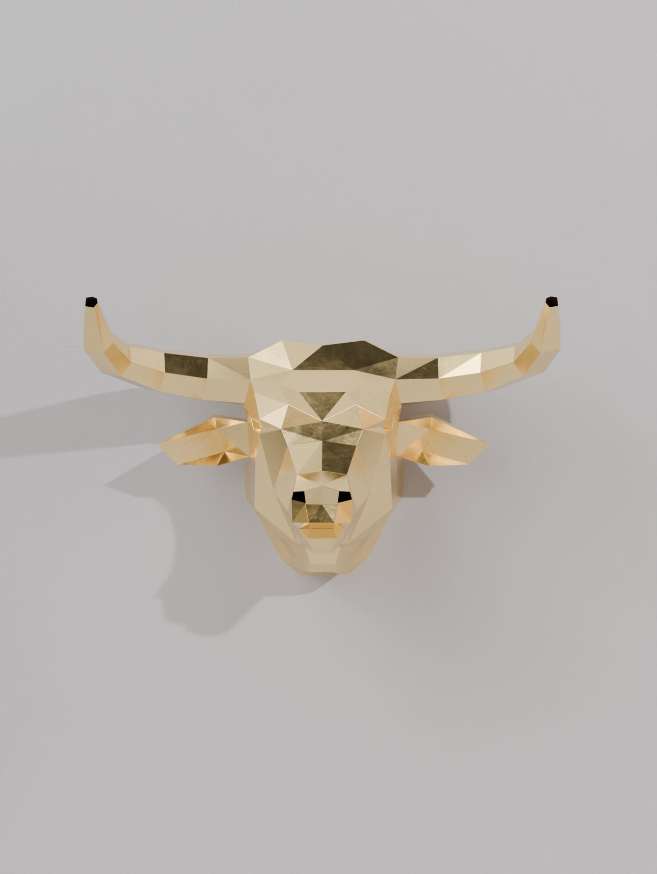 Sculpture Tête de Taureau