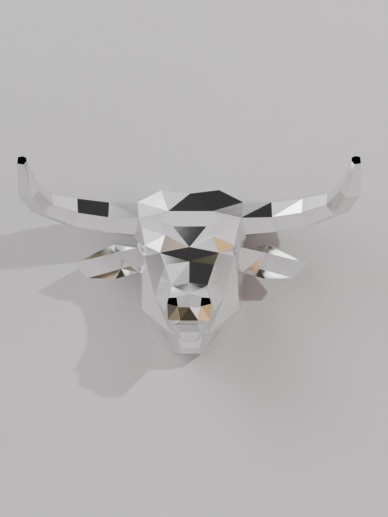 Sculpture Tête de Taureau