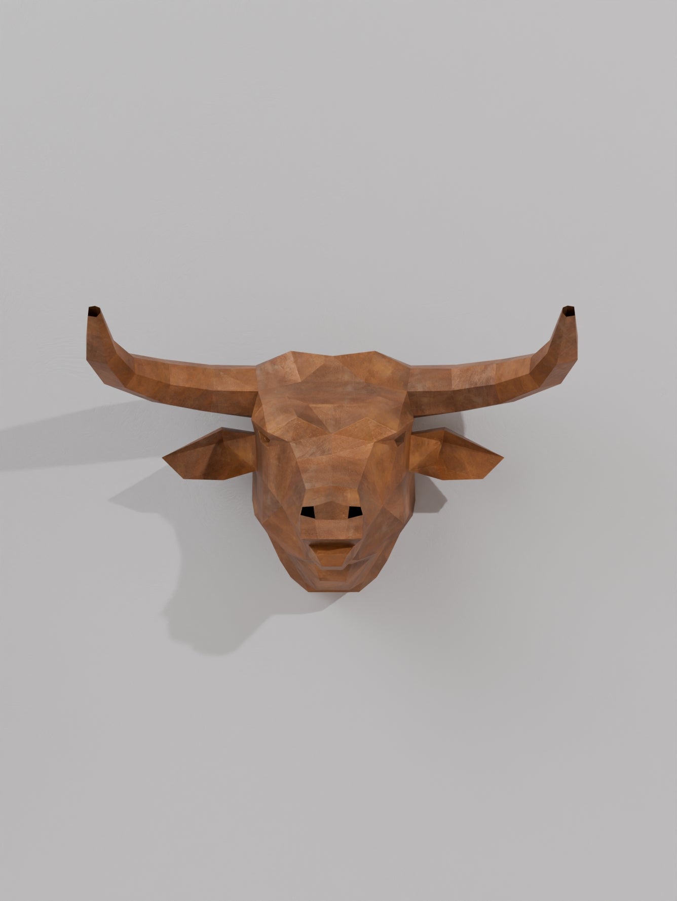 Sculpture Tête de Taureau