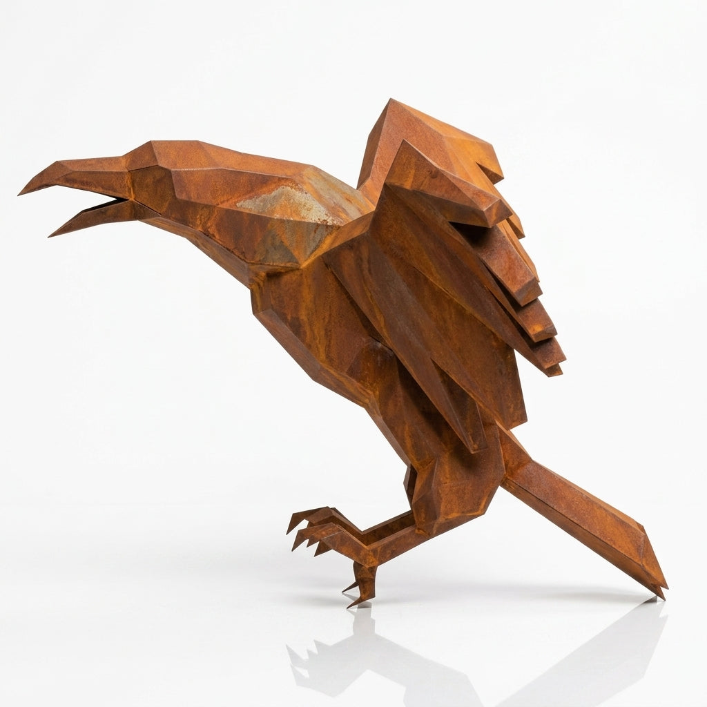 Sculpture Aigle Impérial Facetté