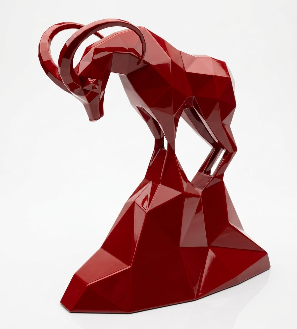 Petite Sculpture Facette Gazelle