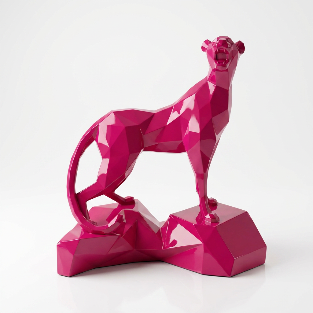 Grande Sculpture guépard