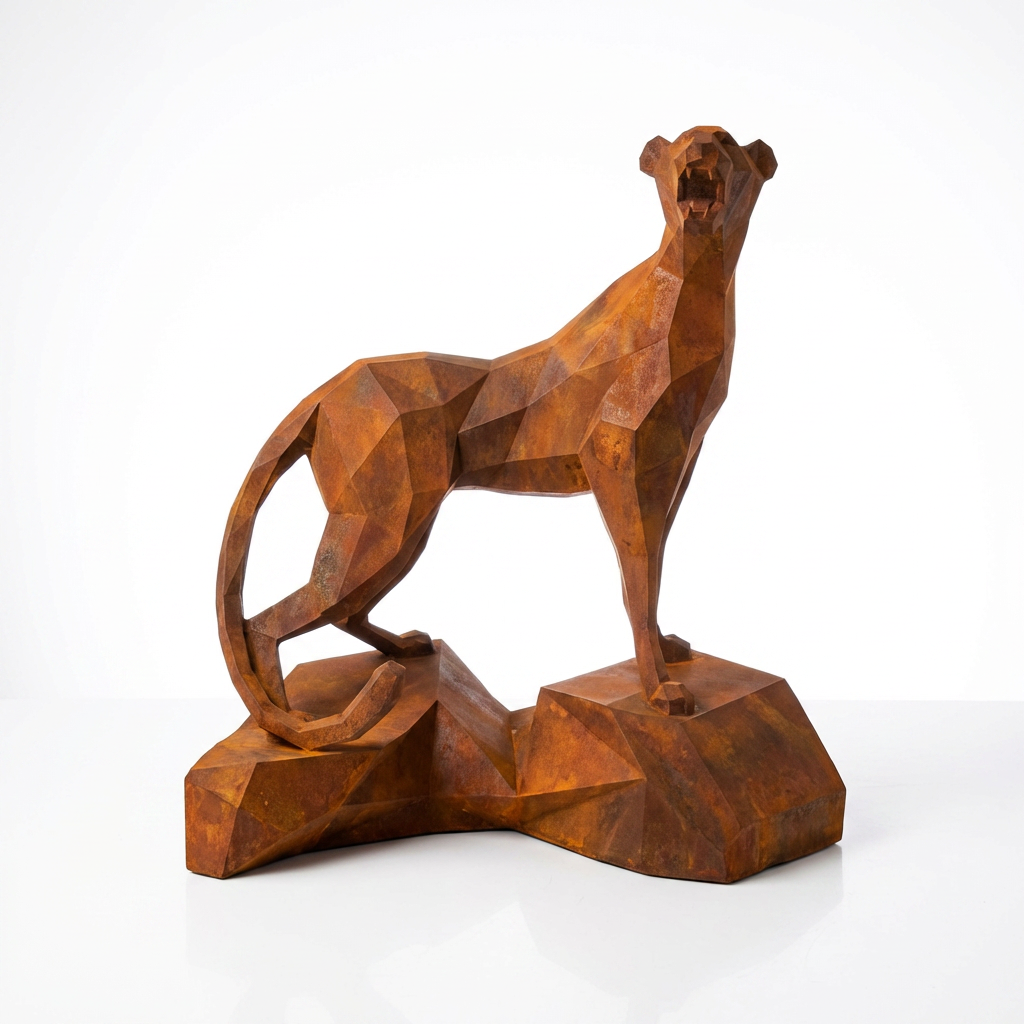 Grande Sculpture guépard