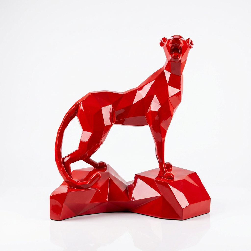 Grande Sculpture guépard
