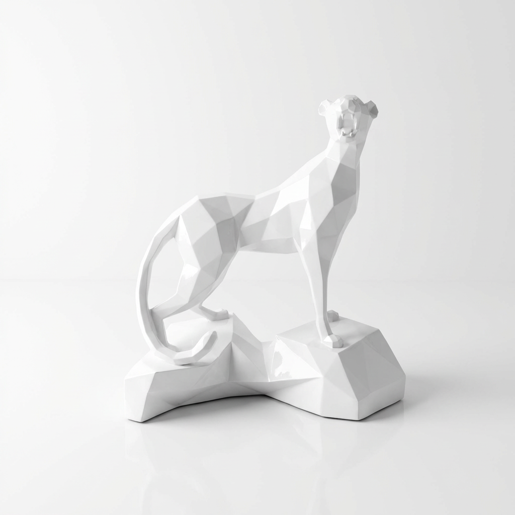 Grande Sculpture guépard