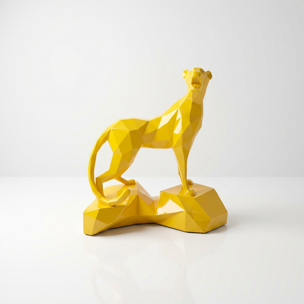 Grande Sculpture guépard