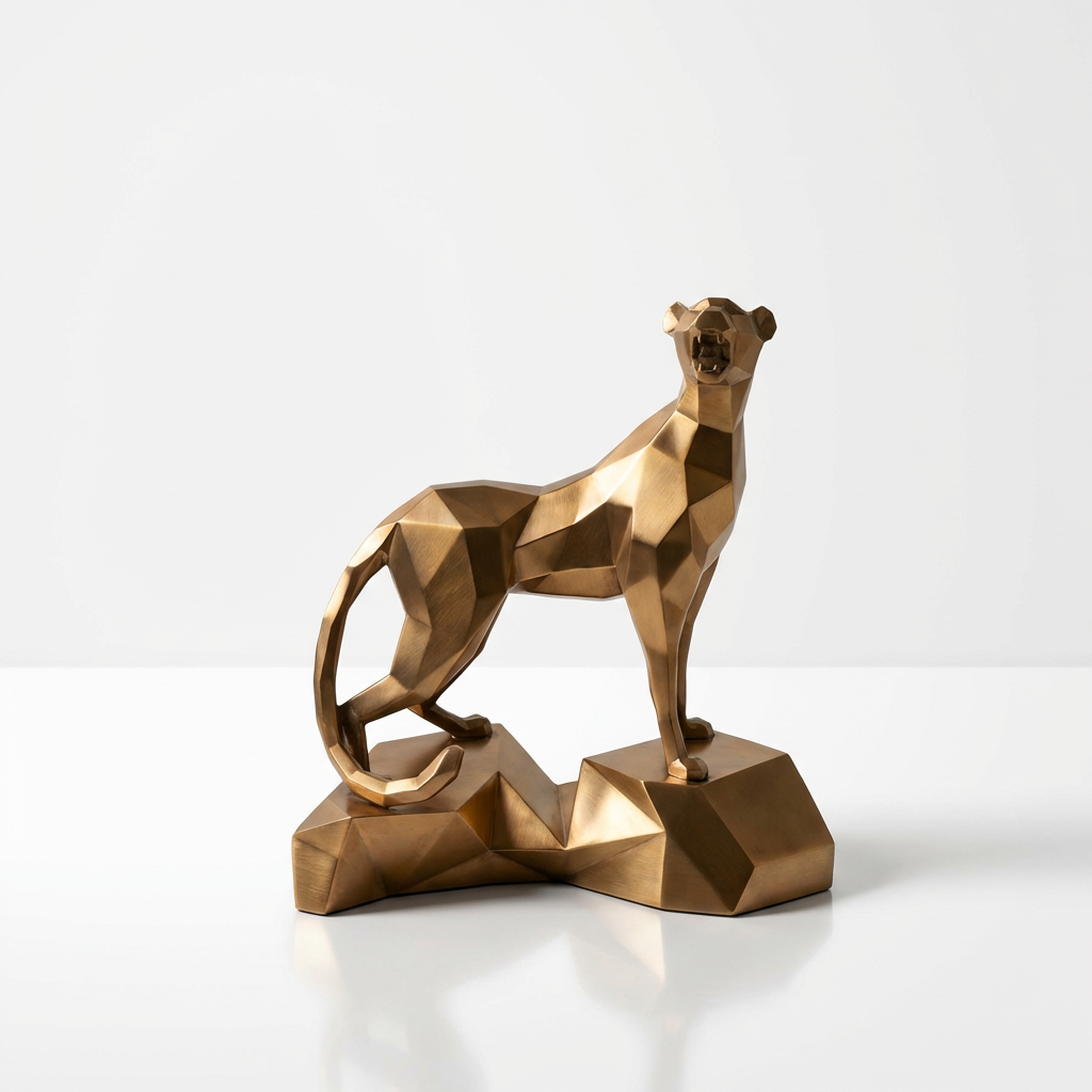 Grande Sculpture guépard