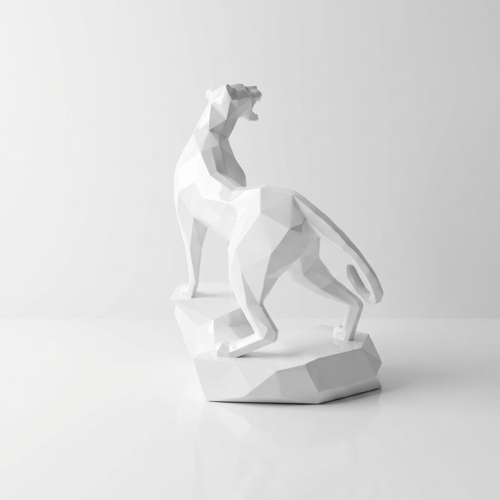 Grande Sculpture guépard