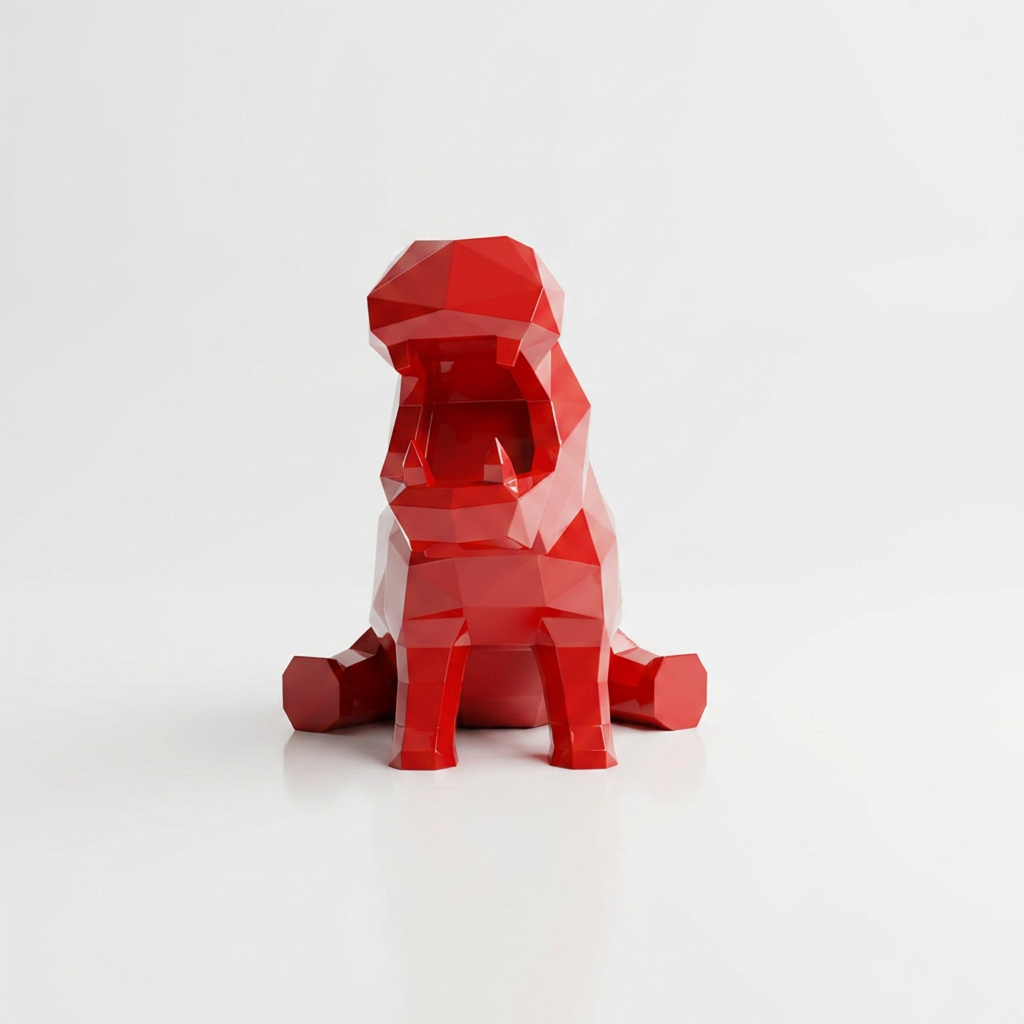 Grande Sculpture d'Hippo Contemporaine