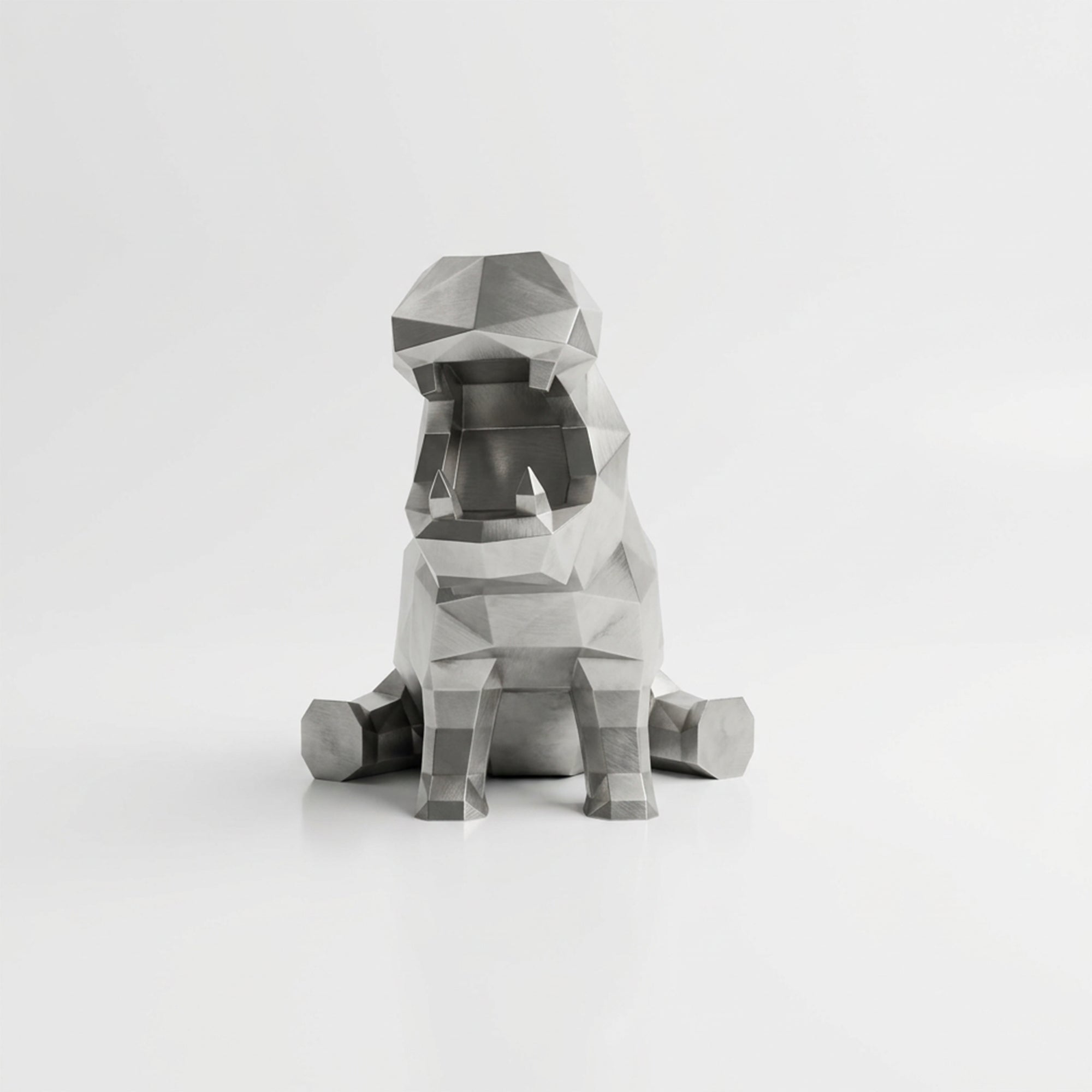 Grande Sculpture d'Hippo Contemporaine