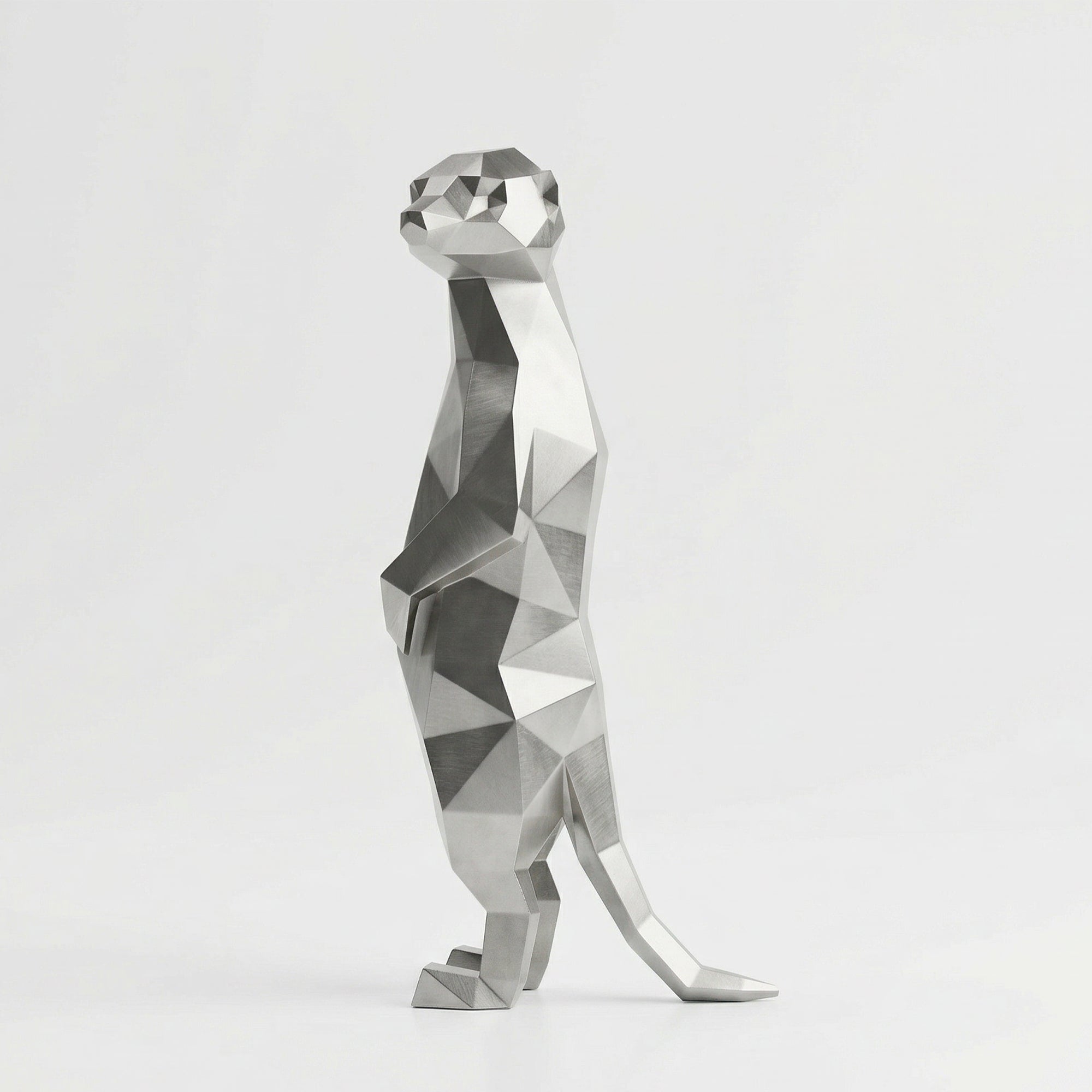 Grande Meerkat Origami Sculpture