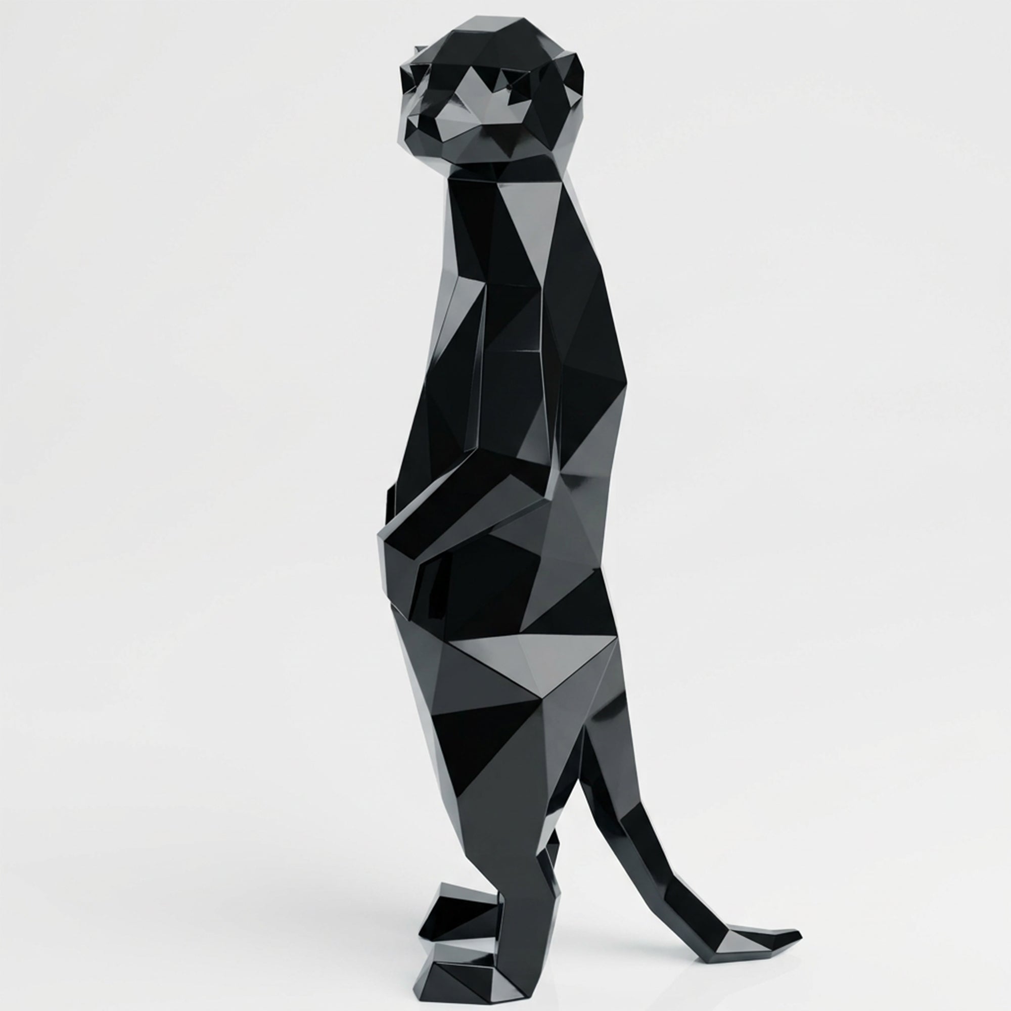 Grande Meerkat Origami Sculpture