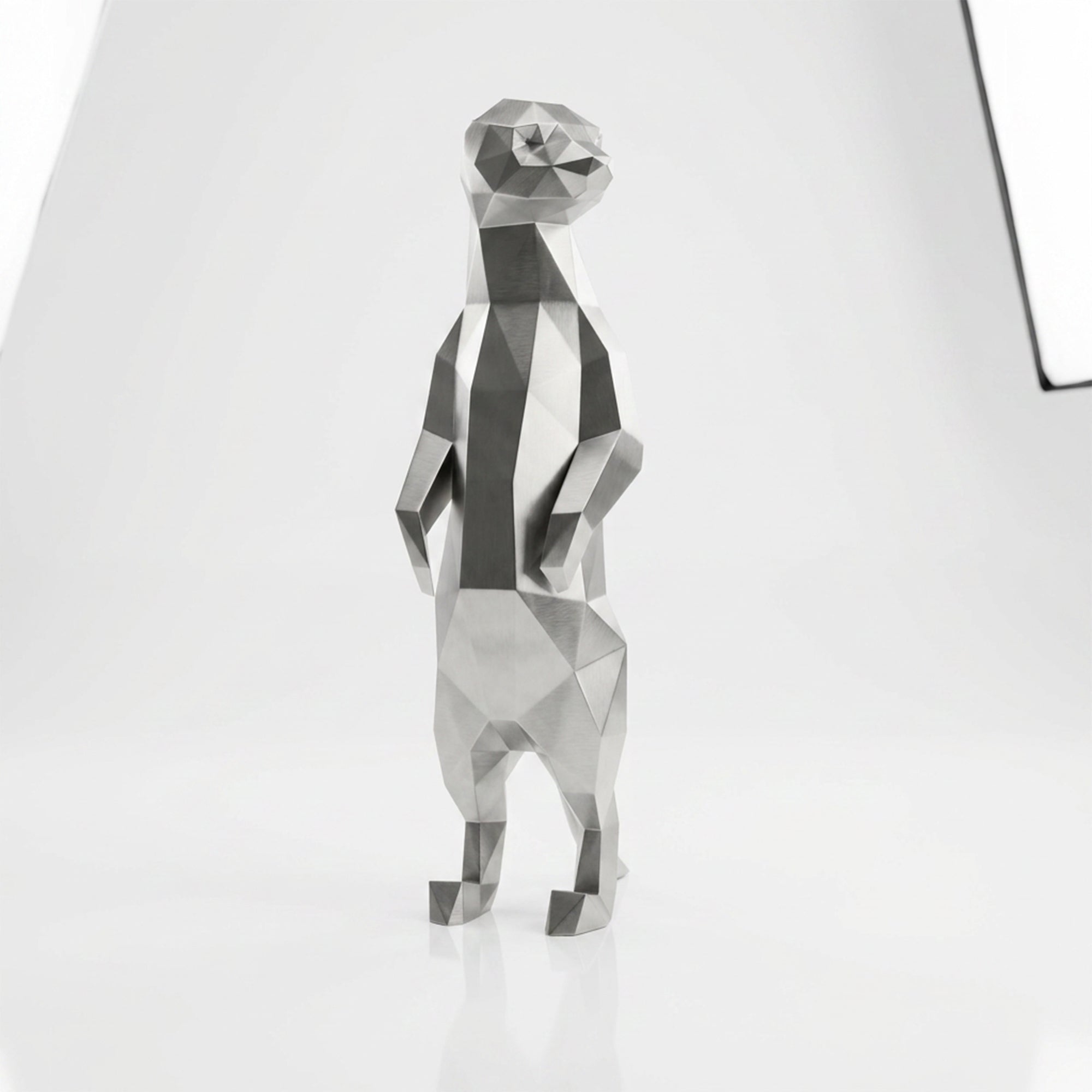 Grande Meerkat Origami Sculpture
